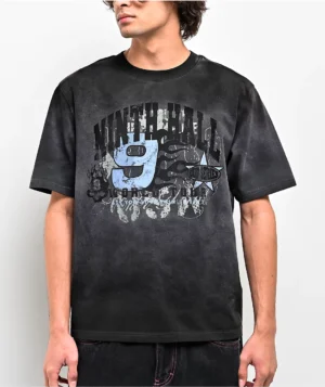 Ninth Hall False Start Charcoal Wash Boxy T-Shirt