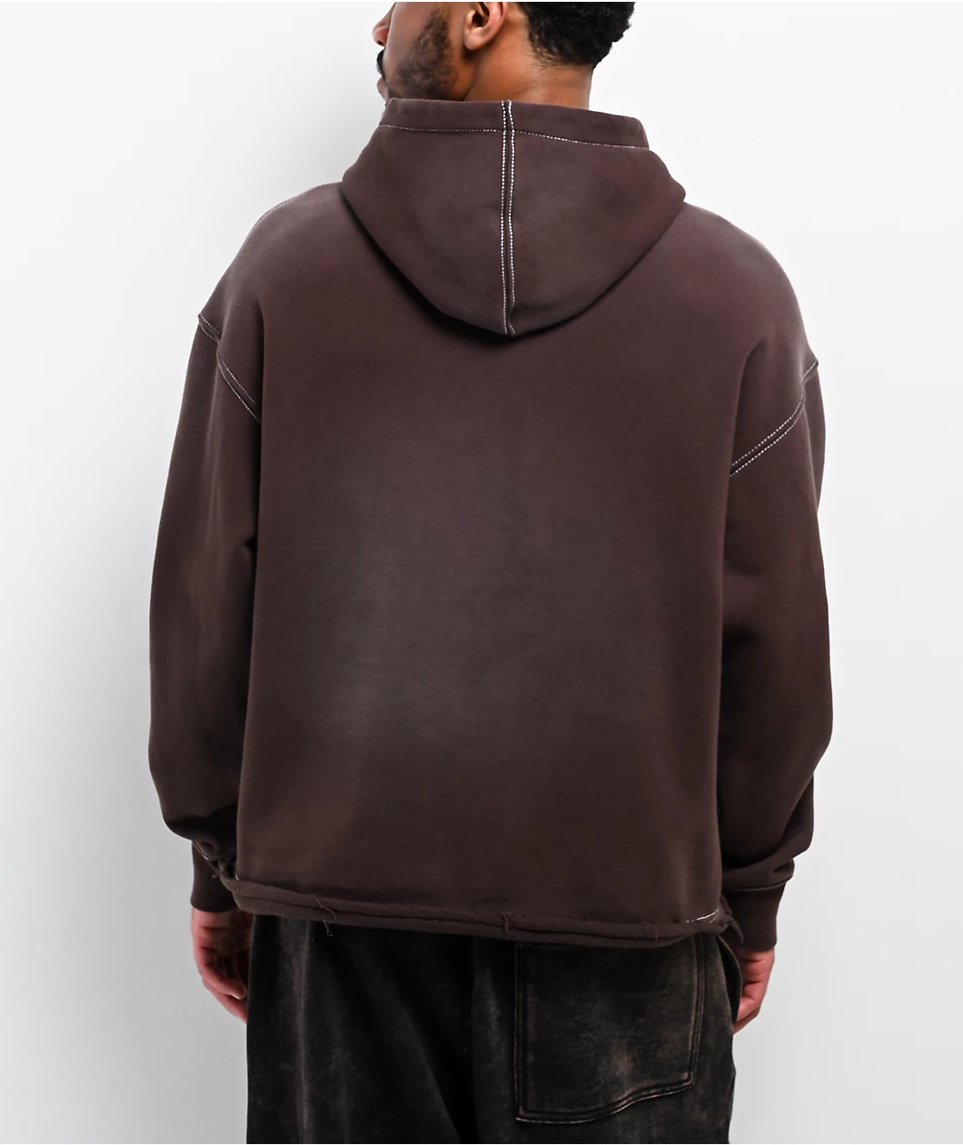 Ninth Hall Fein Brown Hoodie - Image 2