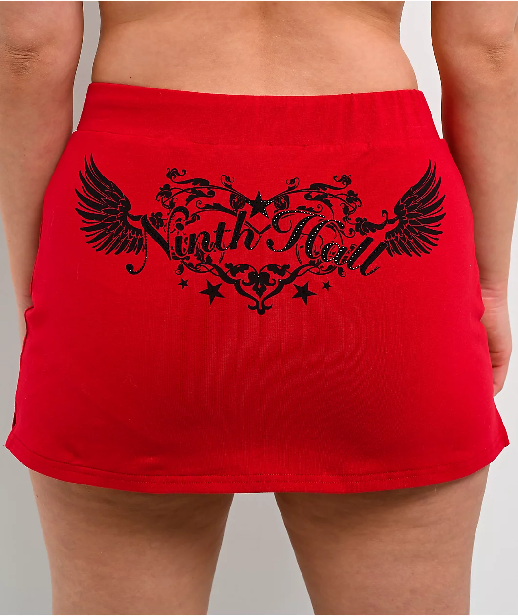 Ninth Hall Khloe Jester Red Skirt - Image 3