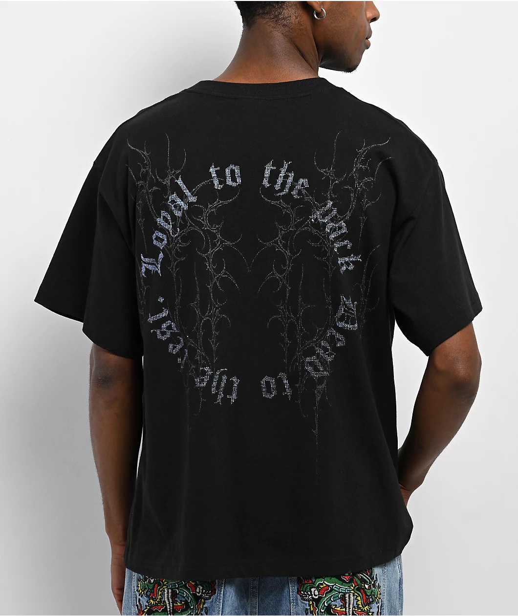 Ninth Hall Nocturnal Black T-Shirt - Image 2